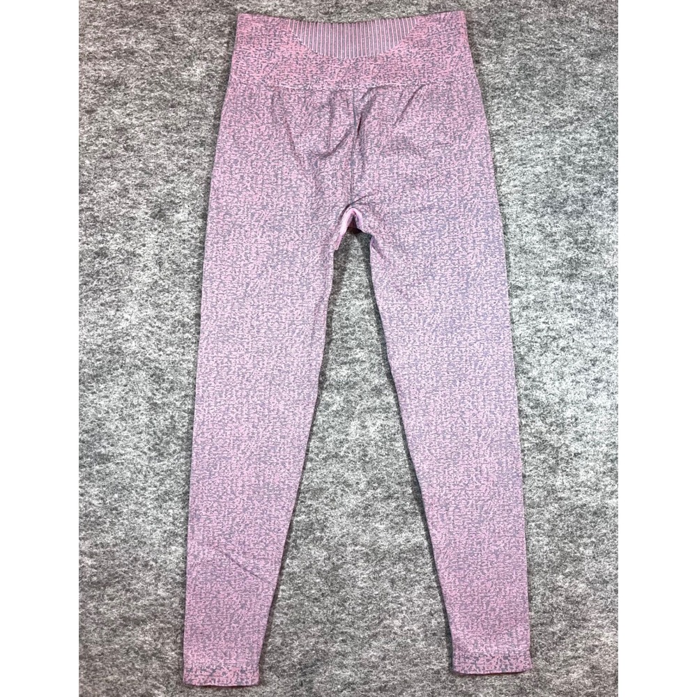 Gymshark Seamless Leggings Womens XS (2-4) Pink Purple High Waisted Yoga Gym - Picture 5 of 11